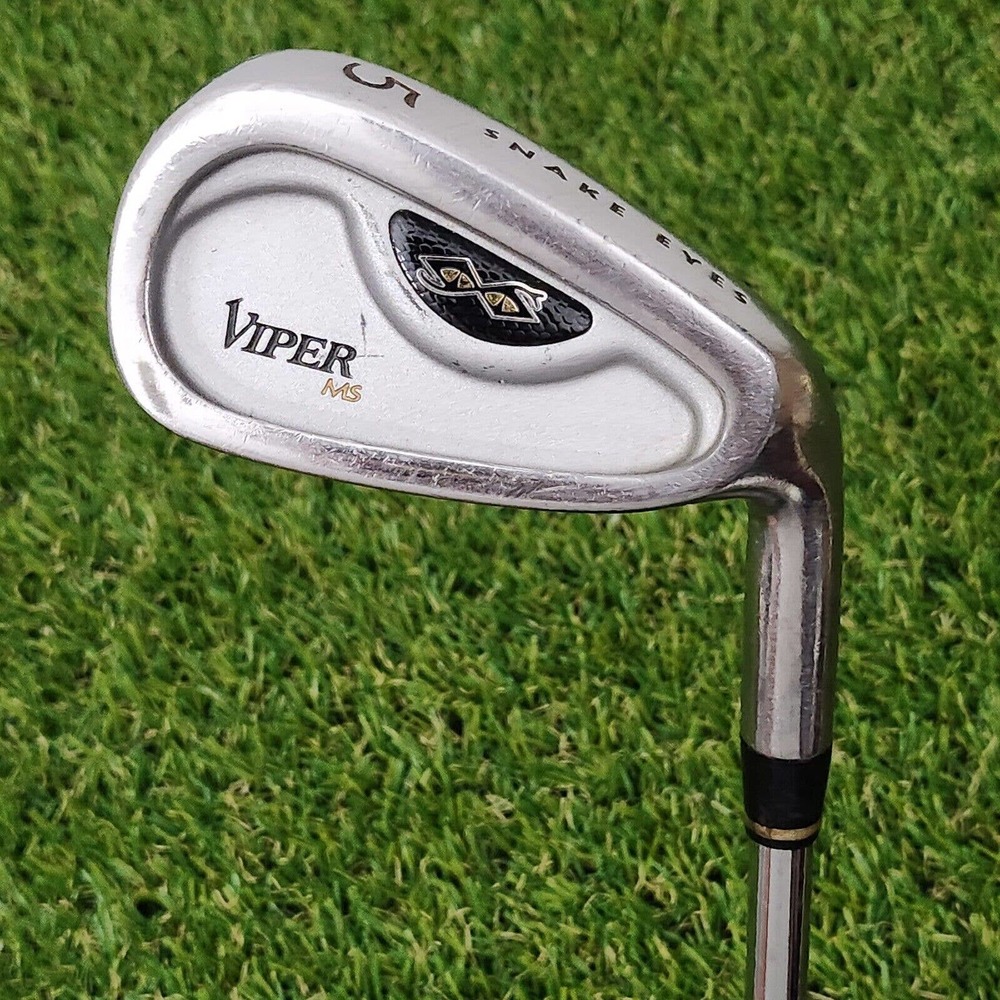 Snake Eyes Viper MS Single 5 Iron Stiff Flex Steel Shaft Right Handed 38.5” - Picture 1 of 12